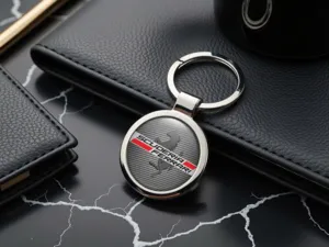 Ferrari Schlüsselringe Herren Minimal Edelstahl Bau
